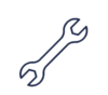 heating maintenance wrench icon